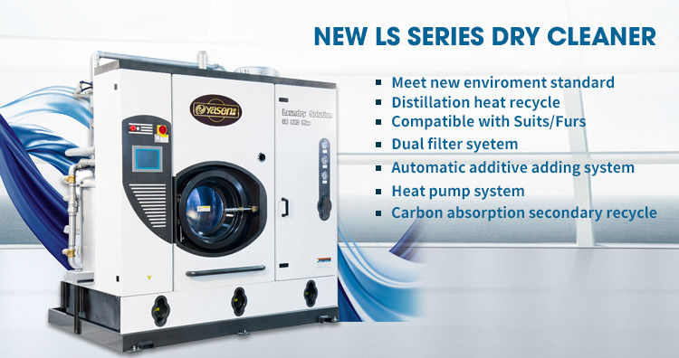Diametro 800 mm Basso livello di rumore Union Perchloroethylene dry cleaning machines with C2Cl4 Solvent