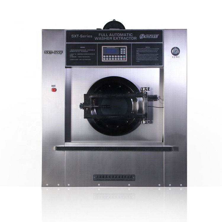 Lavatrice automatica industriale da 50 kg con riscaldamento a vapore o elettrico da 1,5 a 15 kW