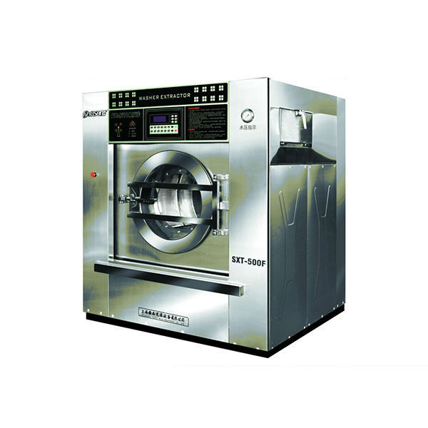 Lavatrice automatica industriale da 50 kg con riscaldamento a vapore o elettrico da 1,5 a 15 kW