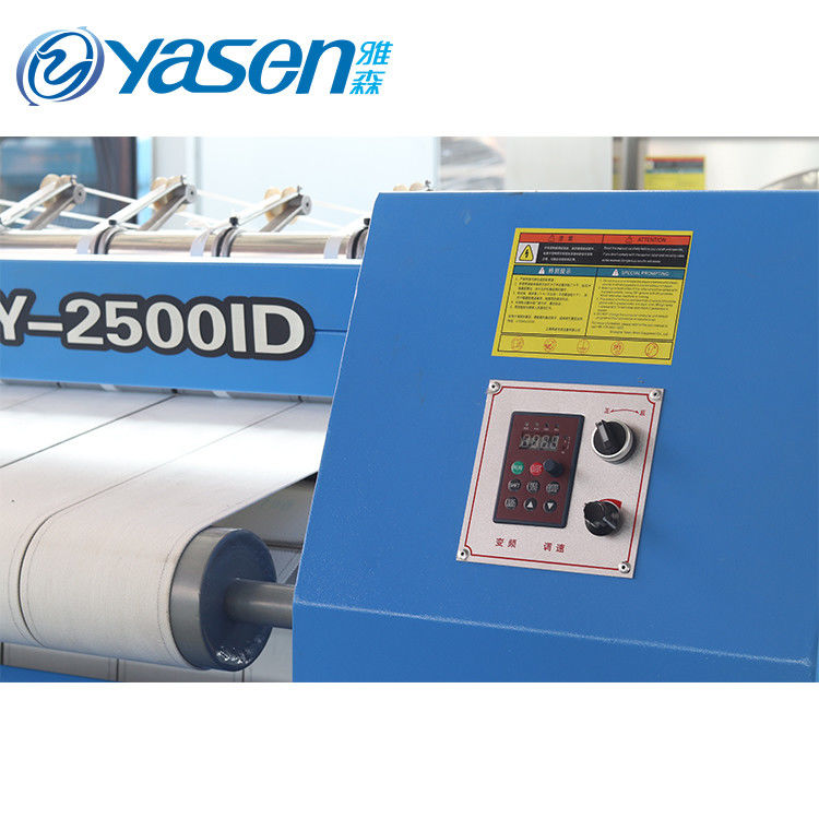 0-10m/min Velocità di stiratura Vapore riscaldato Composing Multi Roller Lettiera Flatwork Ironer