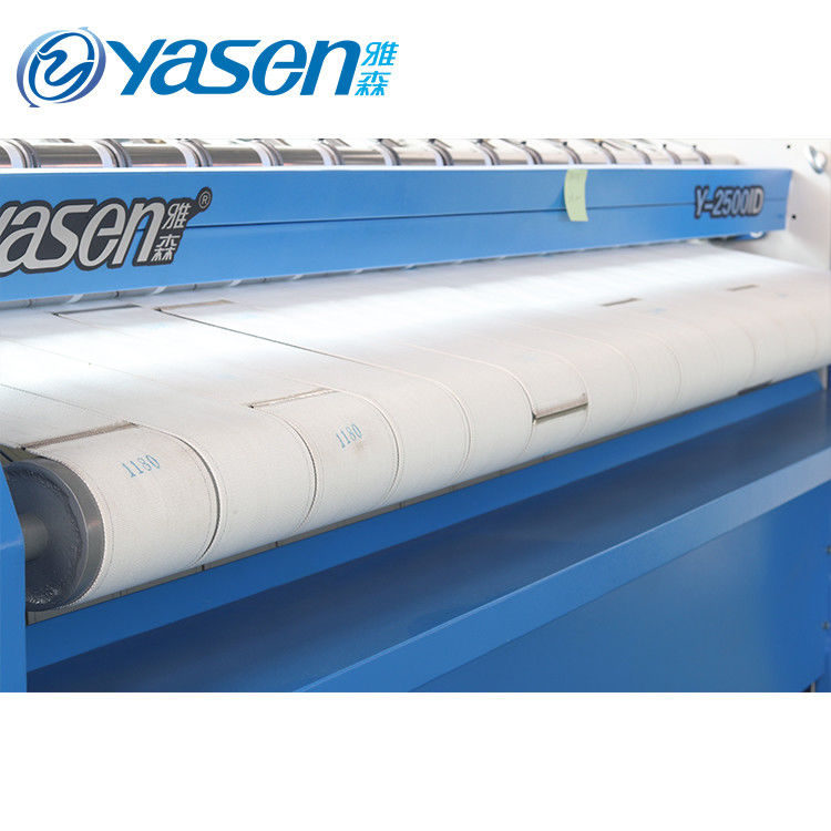 0-10m/min Velocità di stiratura Vapore riscaldato Composing Multi Roller Lettiera Flatwork Ironer