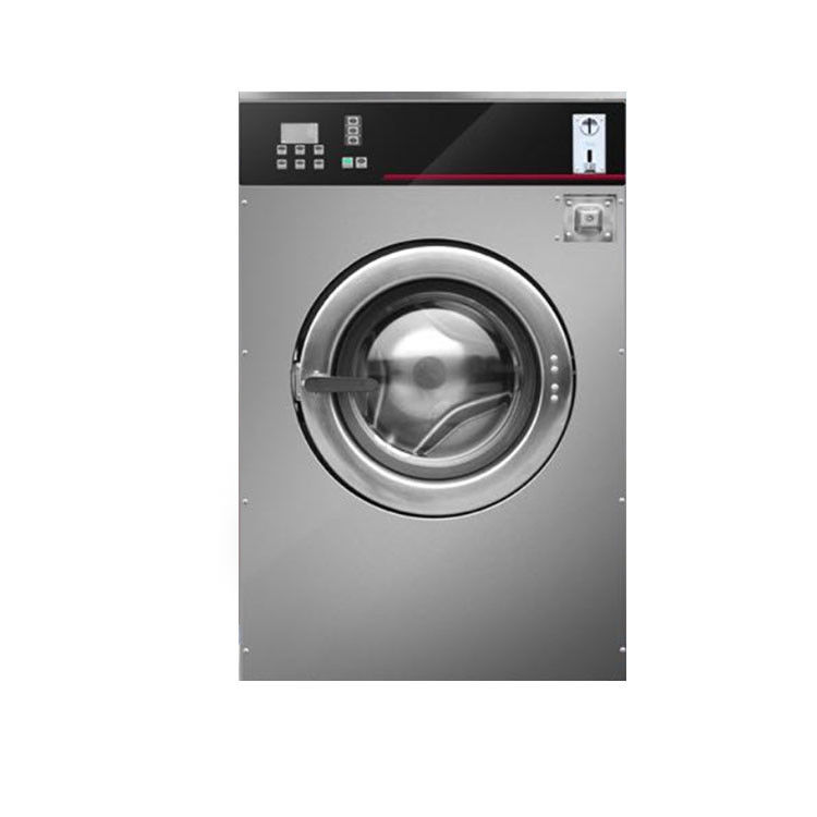 Lavatrice in acciaio inossidabile completamente automatica da 15 kg con carta/moneta per lavanderia