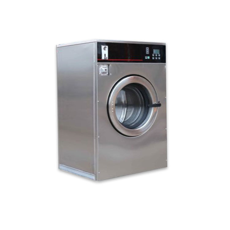 Lavatrice in acciaio inossidabile completamente automatica da 15 kg con carta/moneta per lavanderia