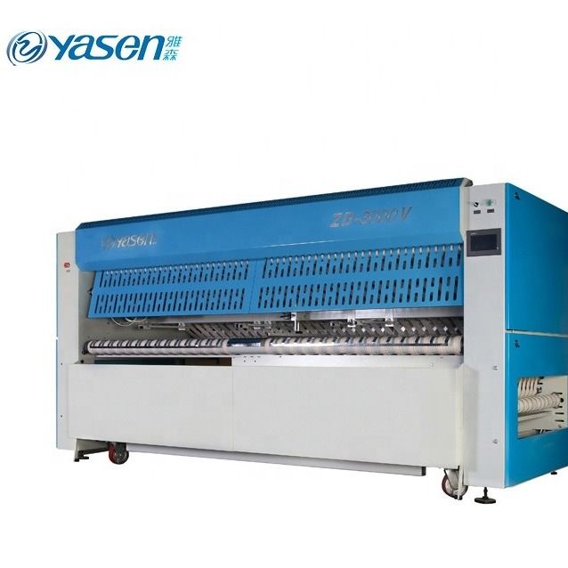 YASEN Cinque pieghevole tempo tensione nominale Automatica stiratura e piegatura macchina per abbigliamento